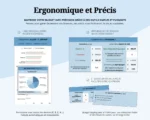Aperçu des outils d'épargne et des graphiques du Budget Mensuel Classique