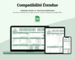 Aperçu de la compatibilité étendue du Budget (Ordinateur, tablette, smartphone)